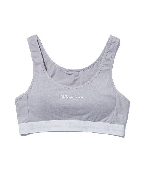 [ASIA] 여성 Champion Cotton Poly Double Dry® 스포츠브라 (LIGHT GREY) CKUN1F273G1