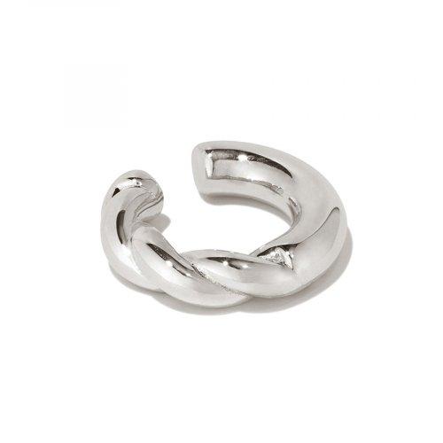 하프 트위스트 이어커프 [실버925]