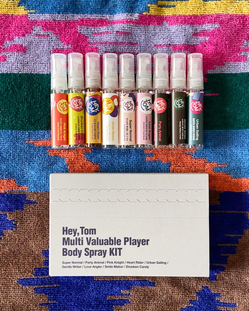 (heytom) 바디스프레이 MVP KIT 9종 선물용 휴대용 미니키트 향수