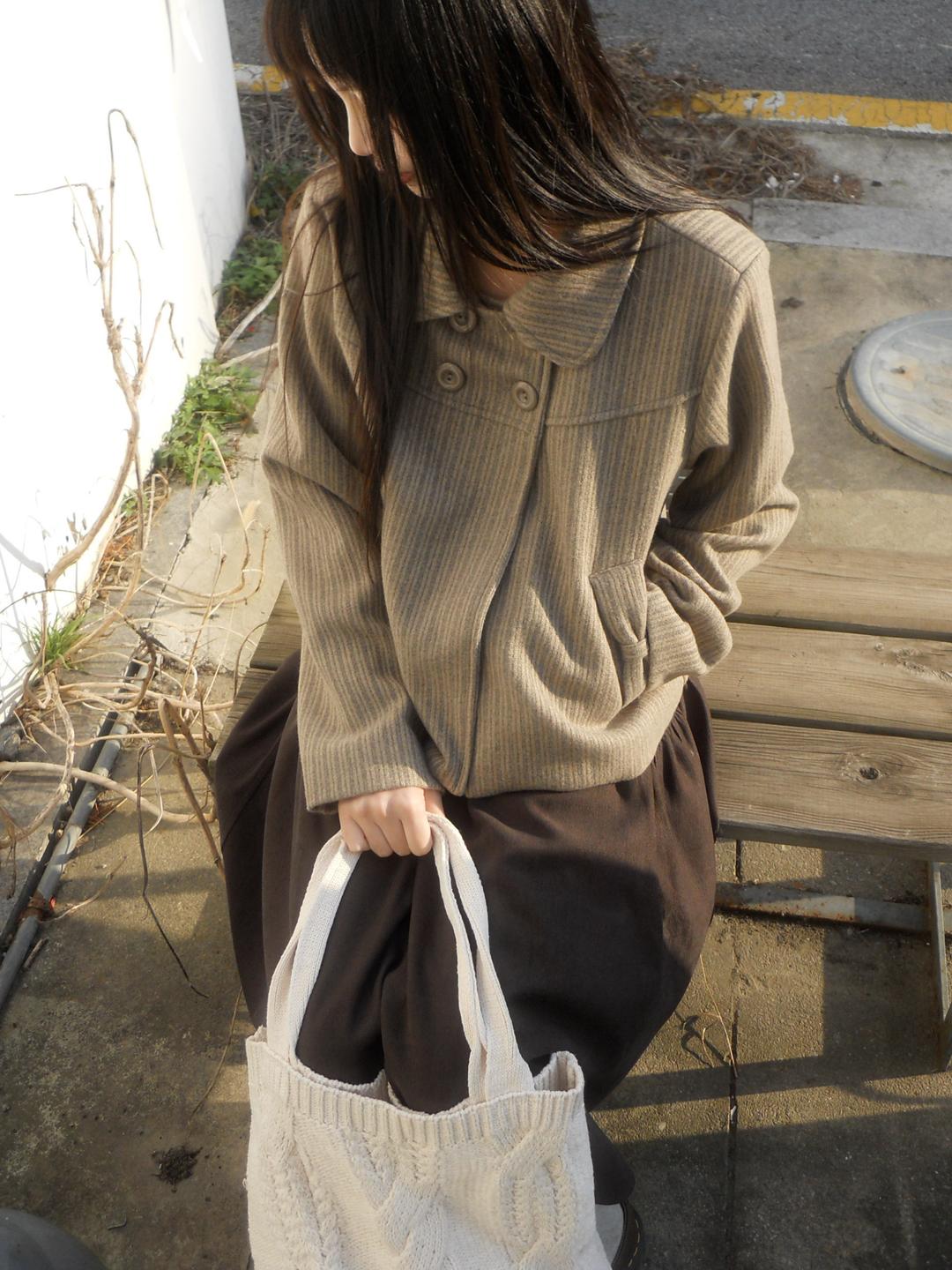 젤레나 downtown short coat