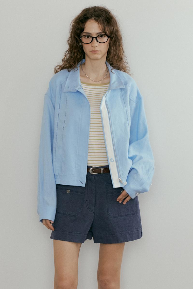 [6/7 예약배송] Bambi ronny jumper  Cotton blue