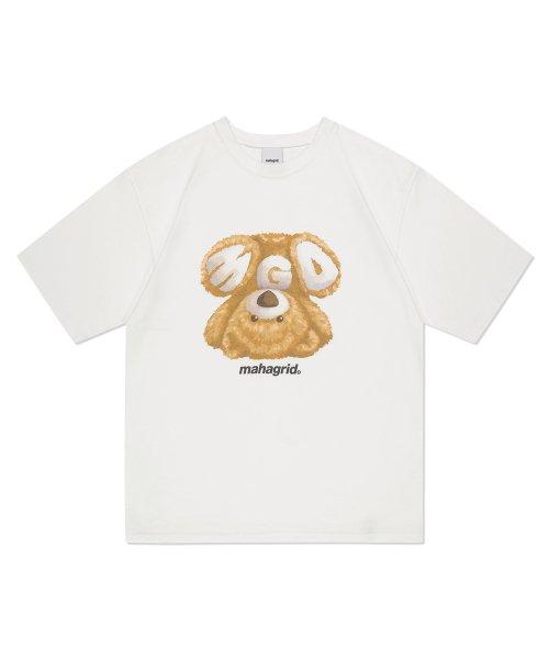 MGD BEAR TEE WHITE(MG2DMMT503A)