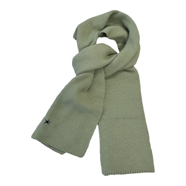 TCM mini logo plain muffler (pistachio)