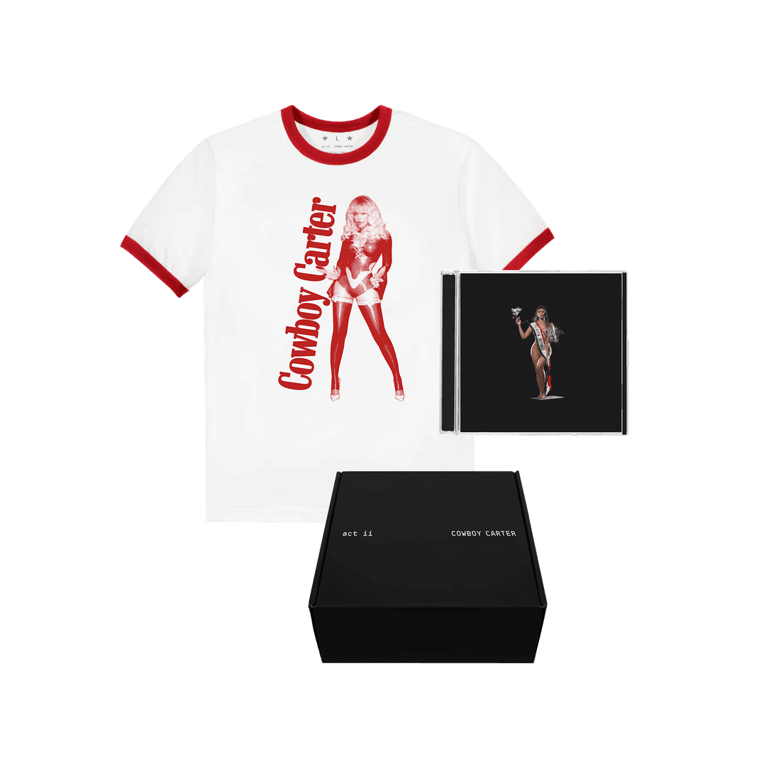 COWBOY CARTER LIMITED EDITION EXCLUSIVE COVER CD BOXSET (RED)