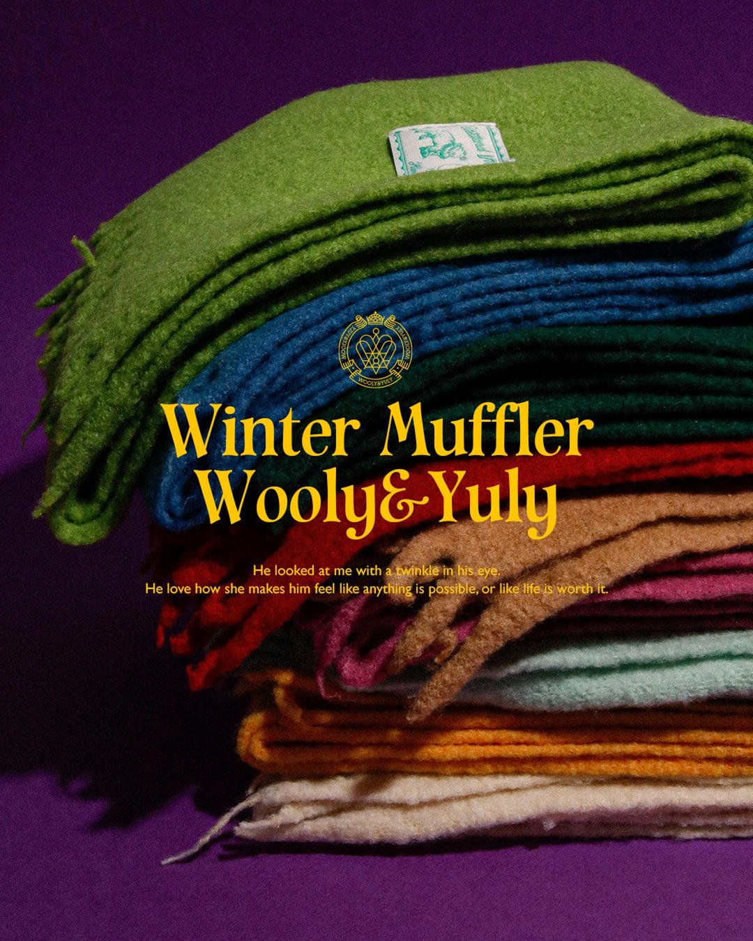 [ Wooly&Yuly ] Florence Soft Knite Muffler