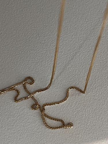 [ 한정수량_10% off ] Wooahdam Italy chain 1번