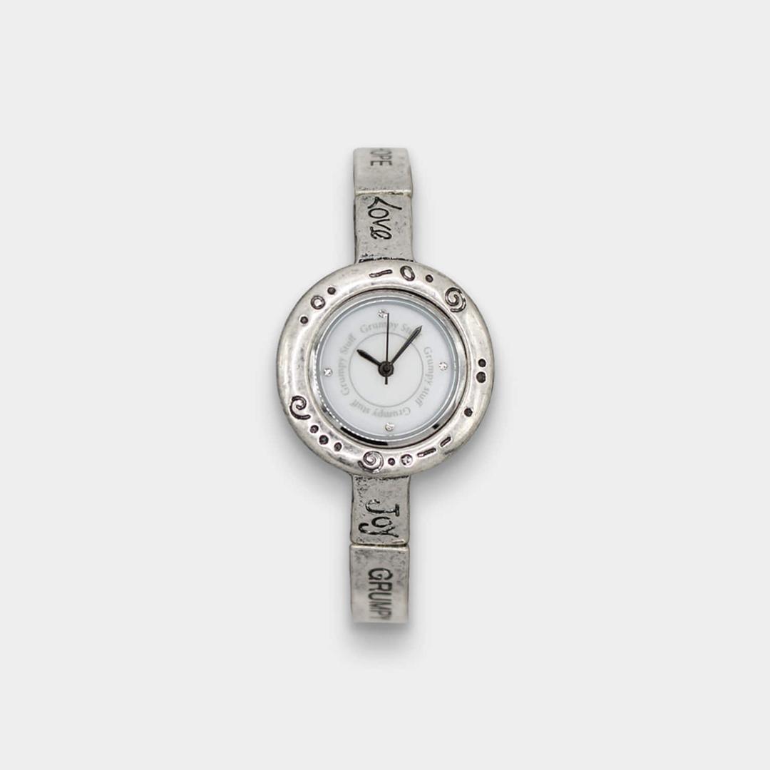 Shabby Spiral Letter Watch