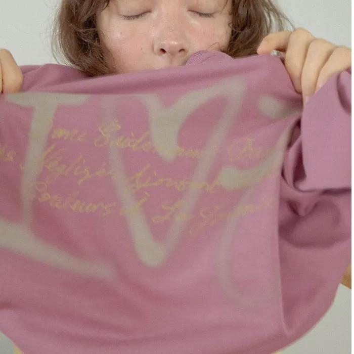 I Luv 7 T-Shirt (Lilac)