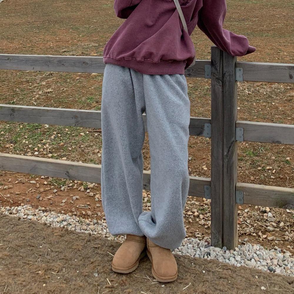 fleece jogger pants