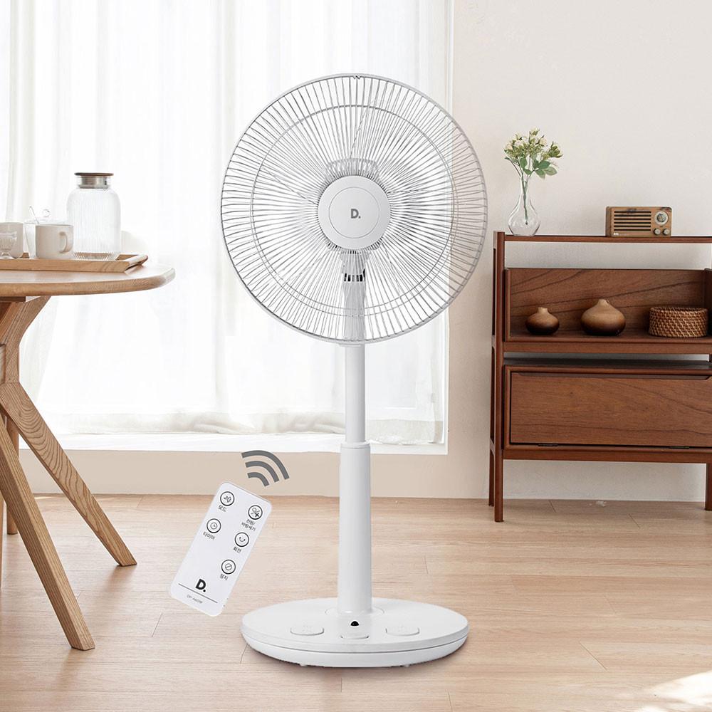 선풍기 초미풍 무소음 풋터치 리모컨 가정용