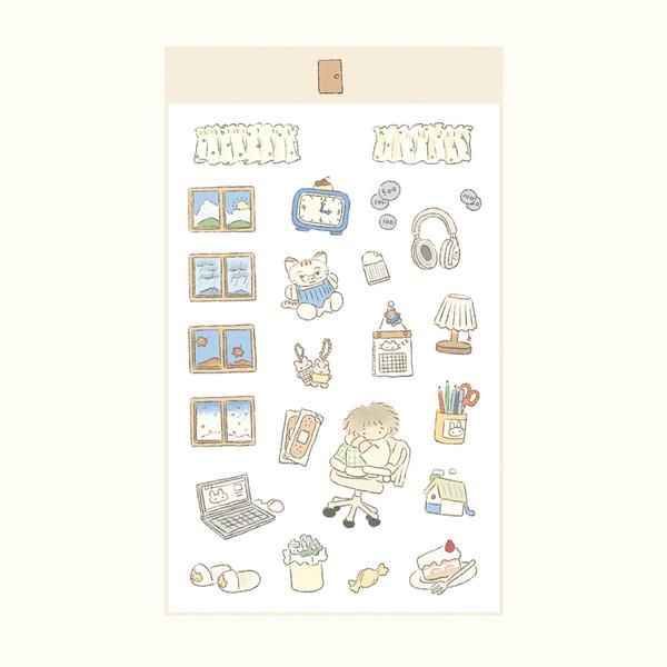 하미네 | 책상위에서  스티커