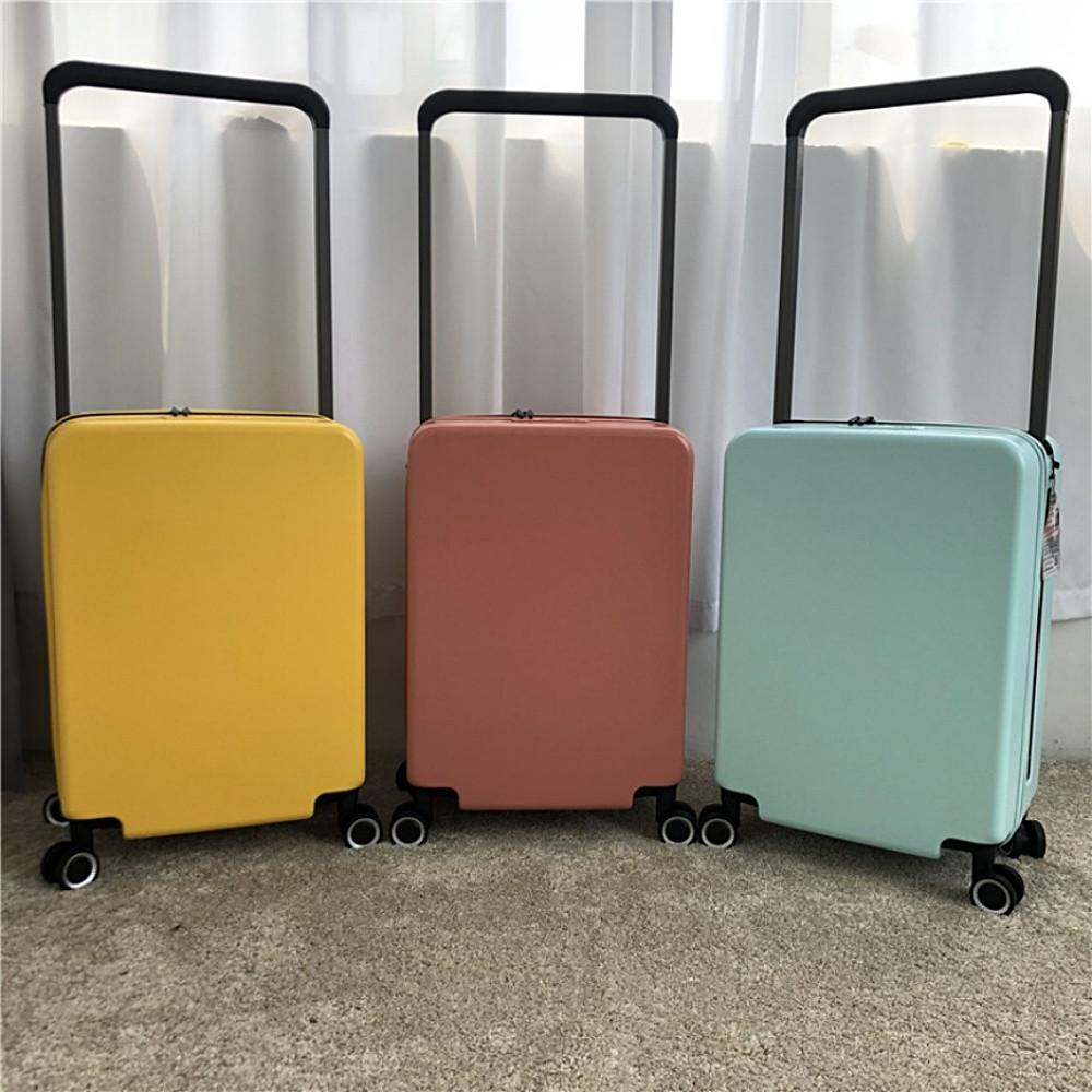 여행용 캐리어 기내반입 무광택 바퀴4개 예쁜 20인치 24인치 패션 하드 케이스 가방