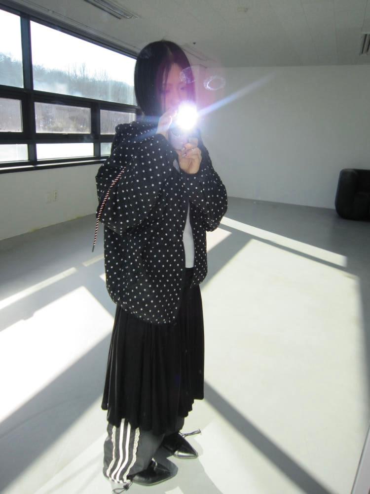 도트후드바람막이 (2color)