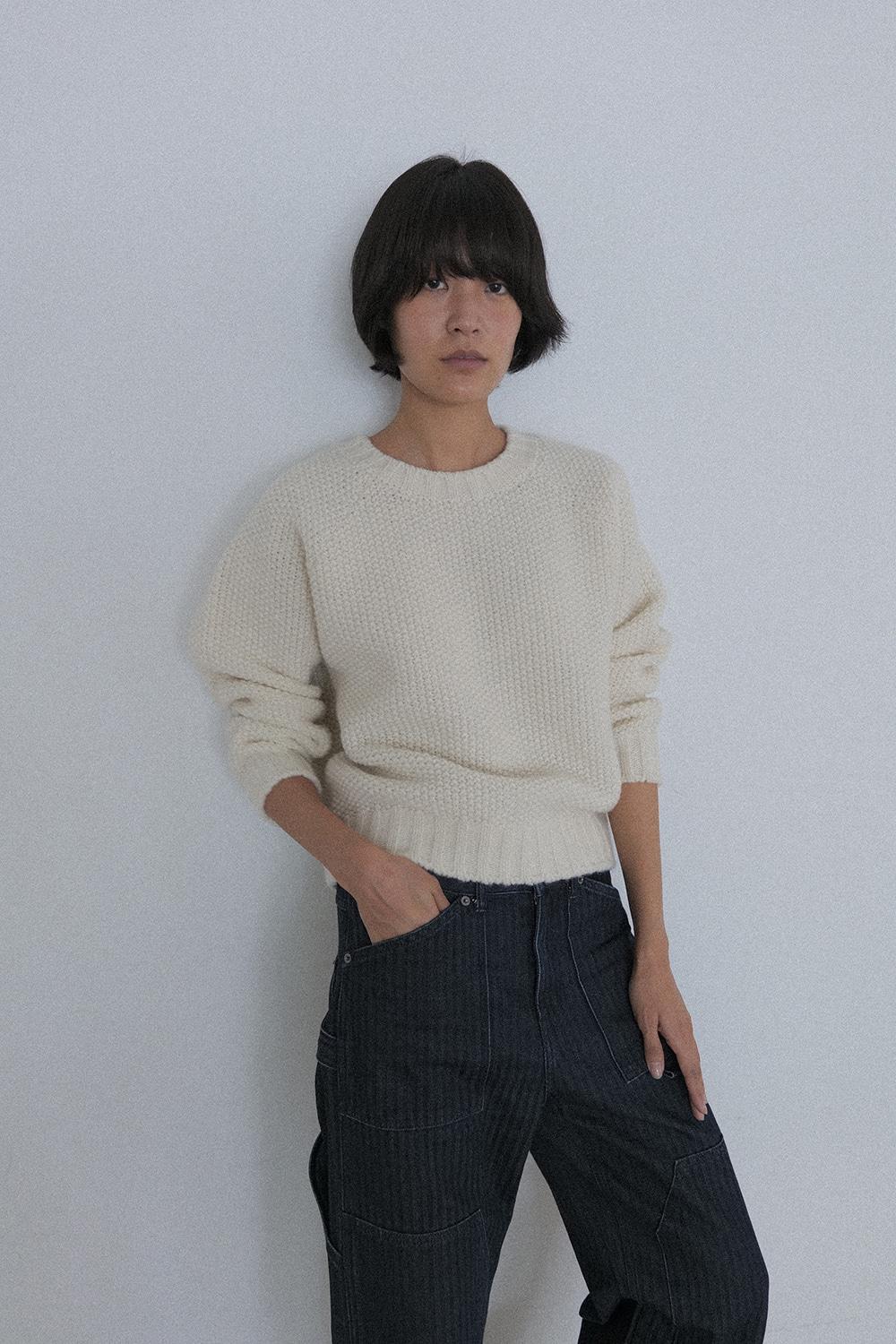 Eve Wool Knit (Ivory)
