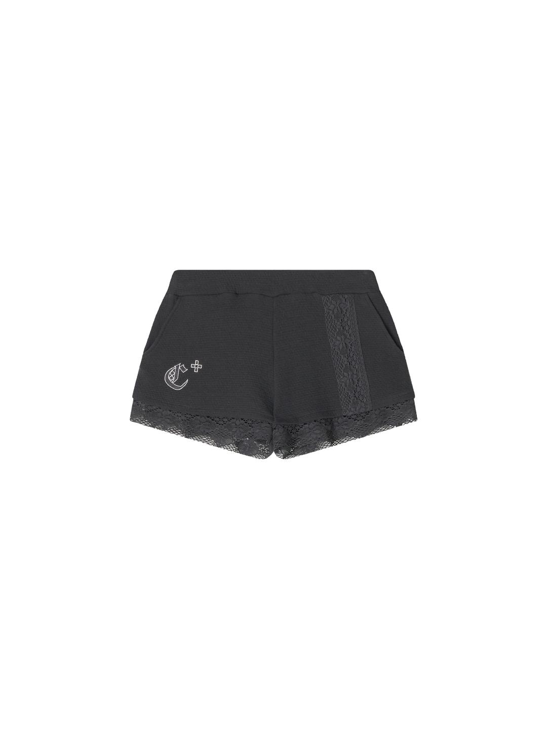 SILK MOTH SHORTS CHARCOAL