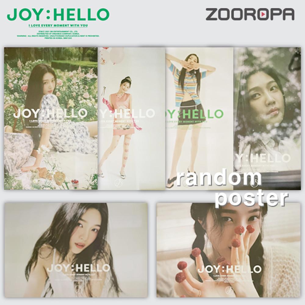 [1포스터] 조이 (JOY) 스페셜 앨범 안녕 Hello (브로마이드1장+지관통)