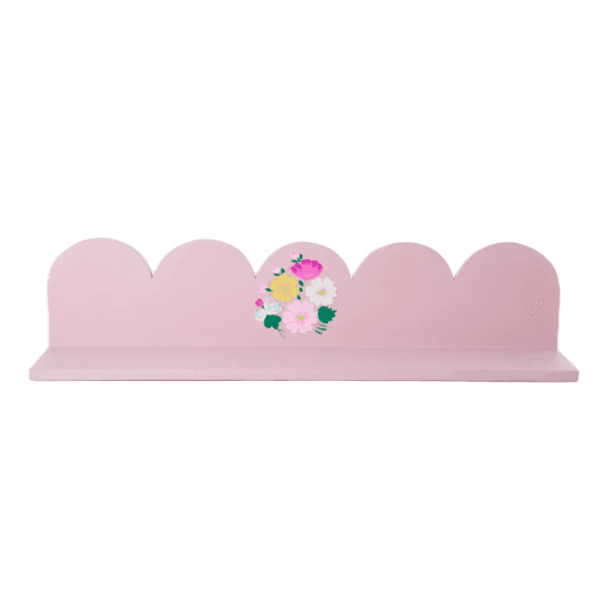 RICE – WOOD SHELF _ Soft Pink