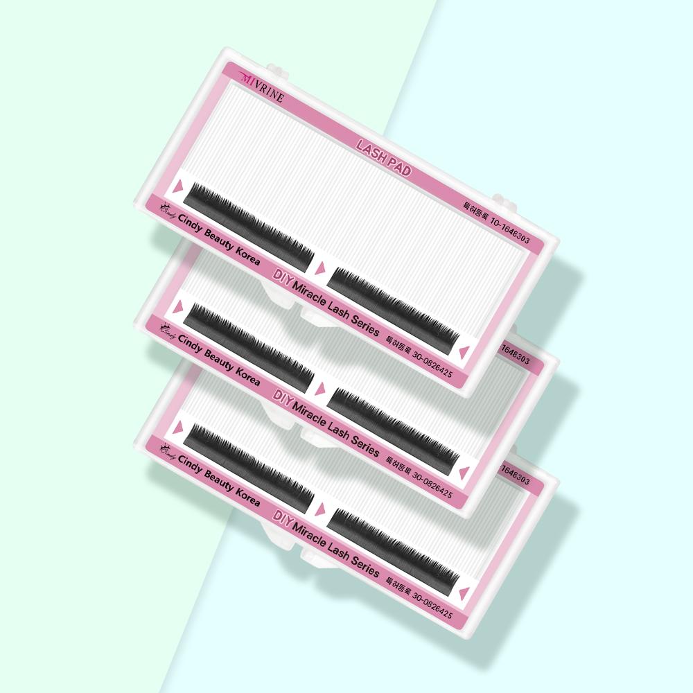 내가 직접 만드는 A형 가닥 DIY 셀프속눈썹-원조 A형 미라클시리즈 M2,M3,M4,M5 아이돌 인조 부분 속눈썹 단품