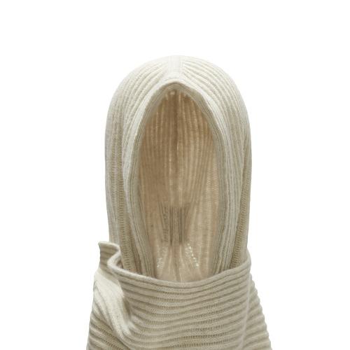 [New Drop -10%] OVER FIT KNIT BALACLAVA_OATMEAL