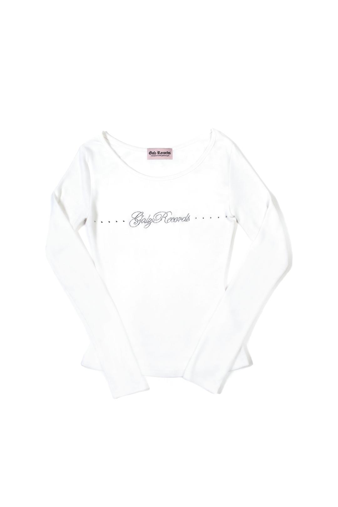 Glow brushed tee white