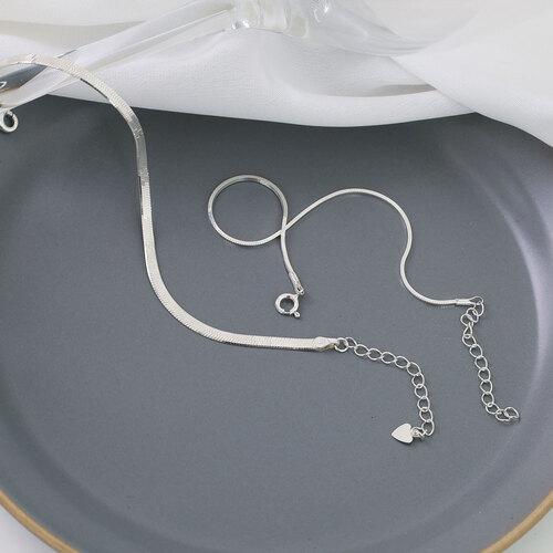 실버 925 스네이크 뱀줄 은팔찌 2type