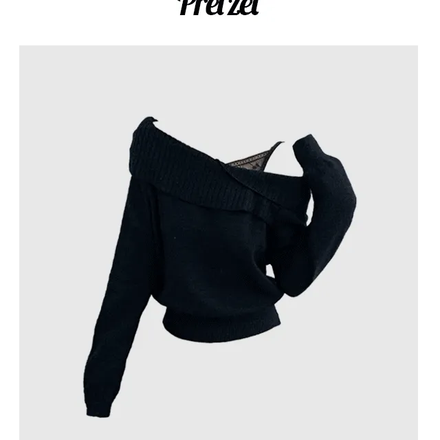 우드 레이스 오프 니트