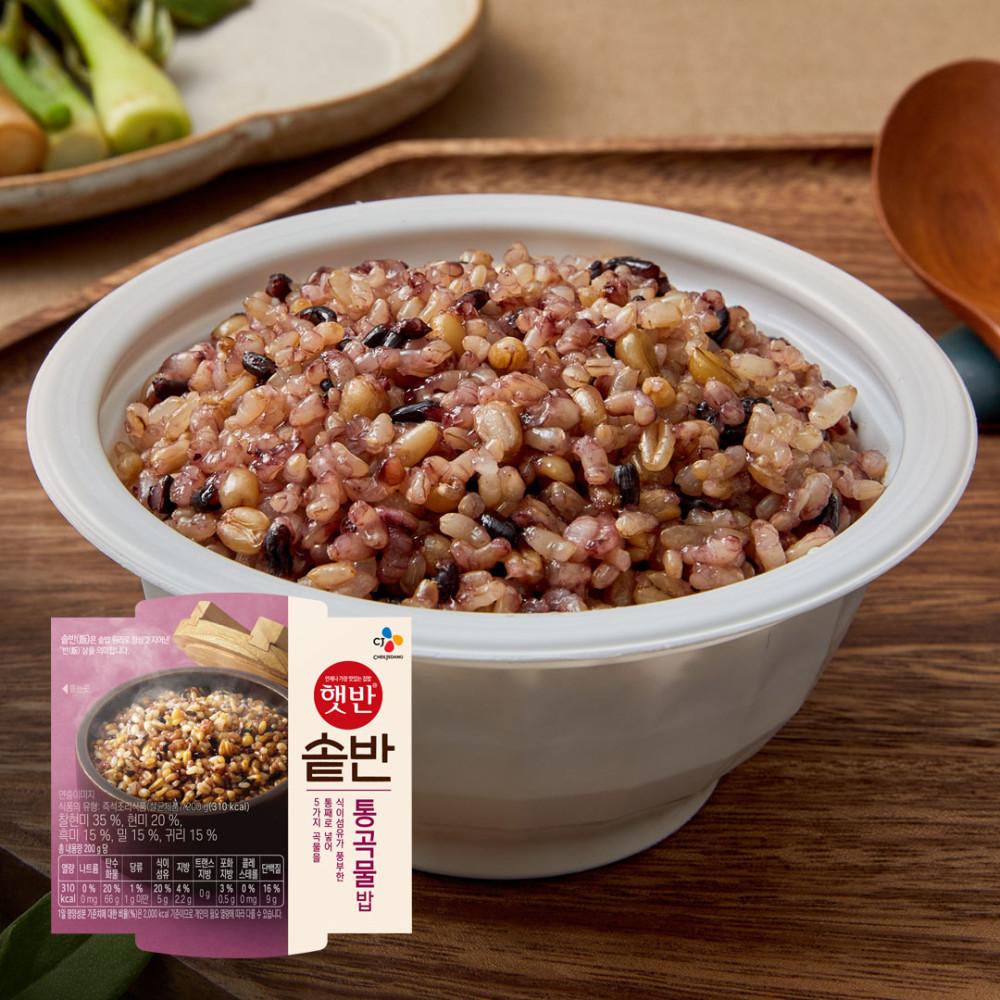 햇반솥반 통곡물밥 200Gx18개 [원산지:국산]