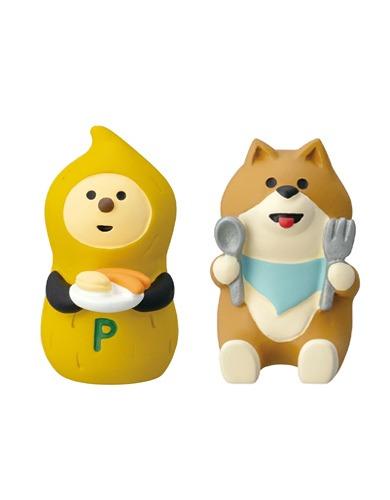 데꼴 2022 가든 카페 피규어 _ 안주 땅콩/냠냠 강아지