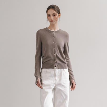 이런 상품 어때요? [미쏘][셋업] 캐시미어블렌드 배색 가디건_MIWCKFT11T