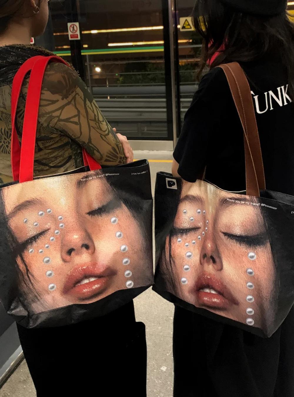 Tear Of Pearl Shopper Bag (3color)