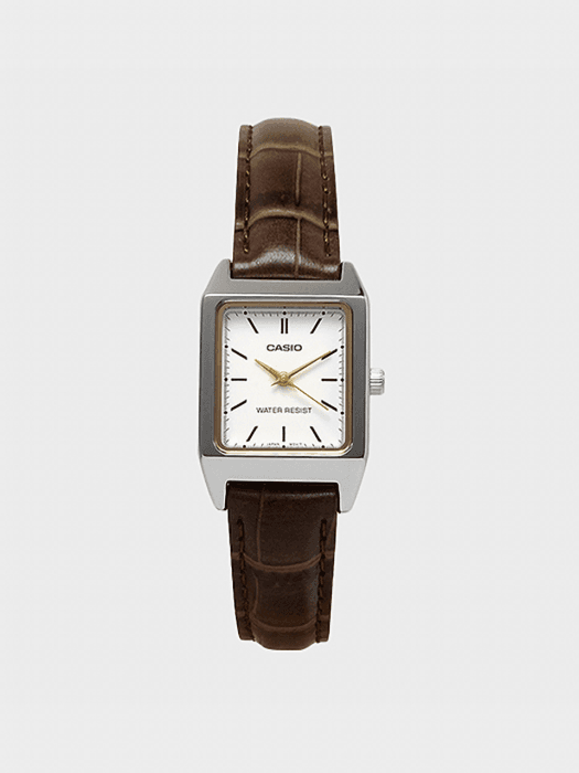CASIO 카시오 LTP-V007L-7E2 여성시계 가죽밴드 손목시계