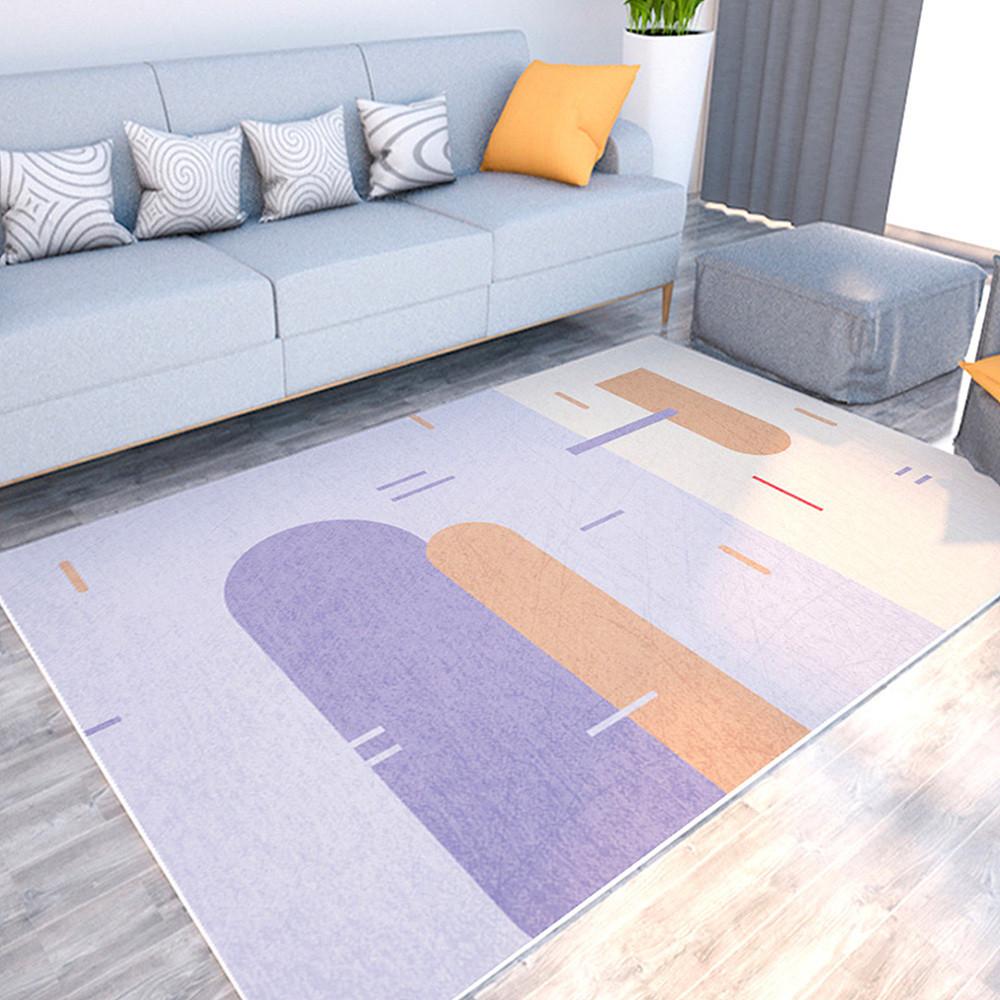 북유럽 워셔블 먼지없는 예쁜 러그 물세탁 매트 멍석 모던 거실 식탁 빈티지 단모 카페트