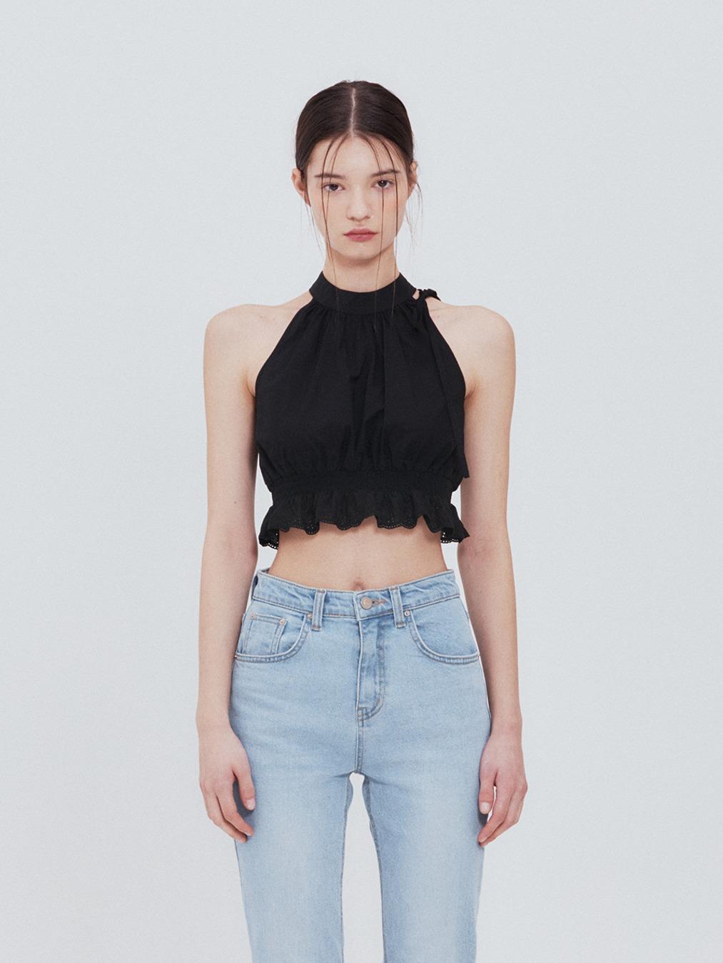 [3/14 예약배송] Clara top (Black)