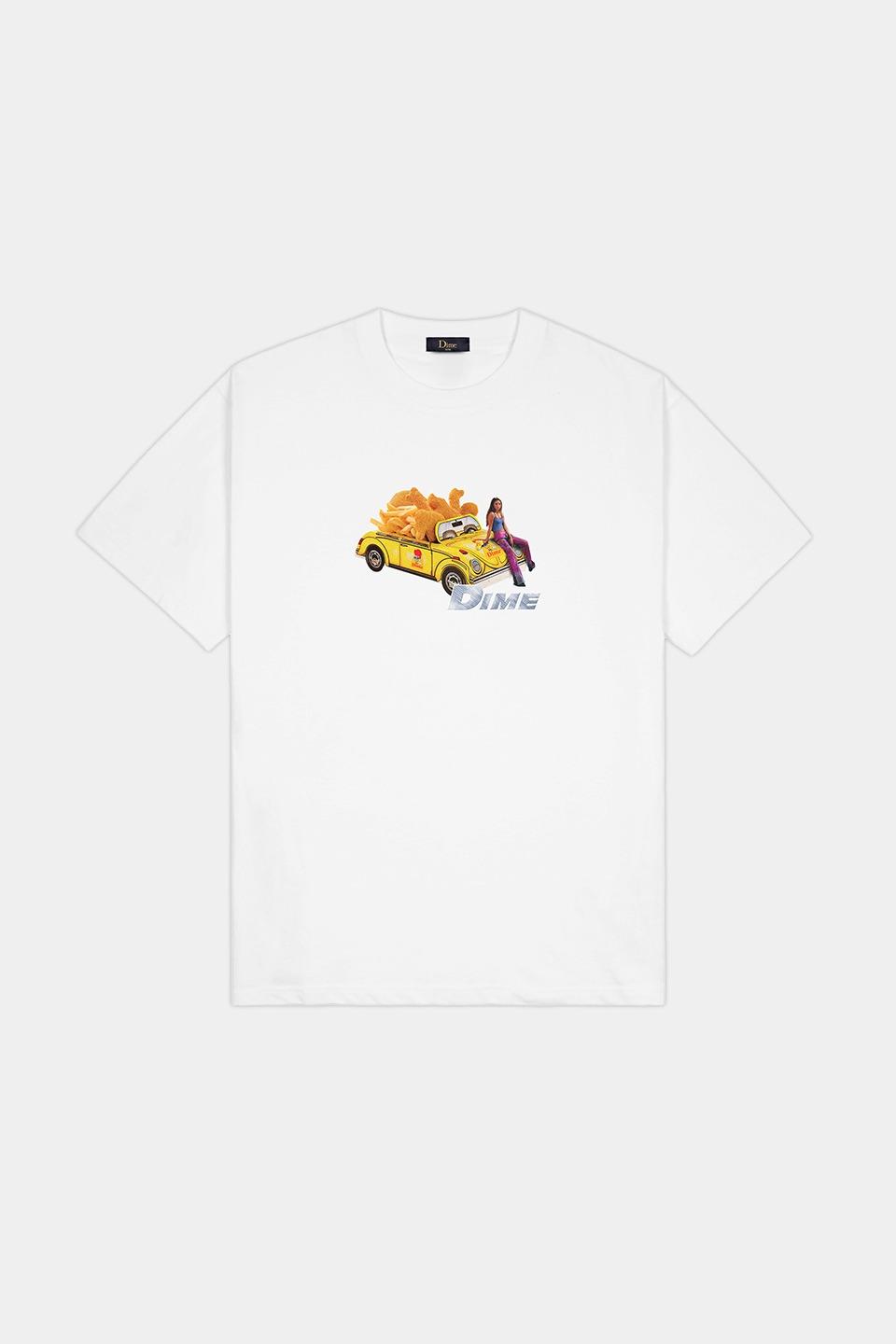Dime 2Fast 2Delicious T-Shirt / White