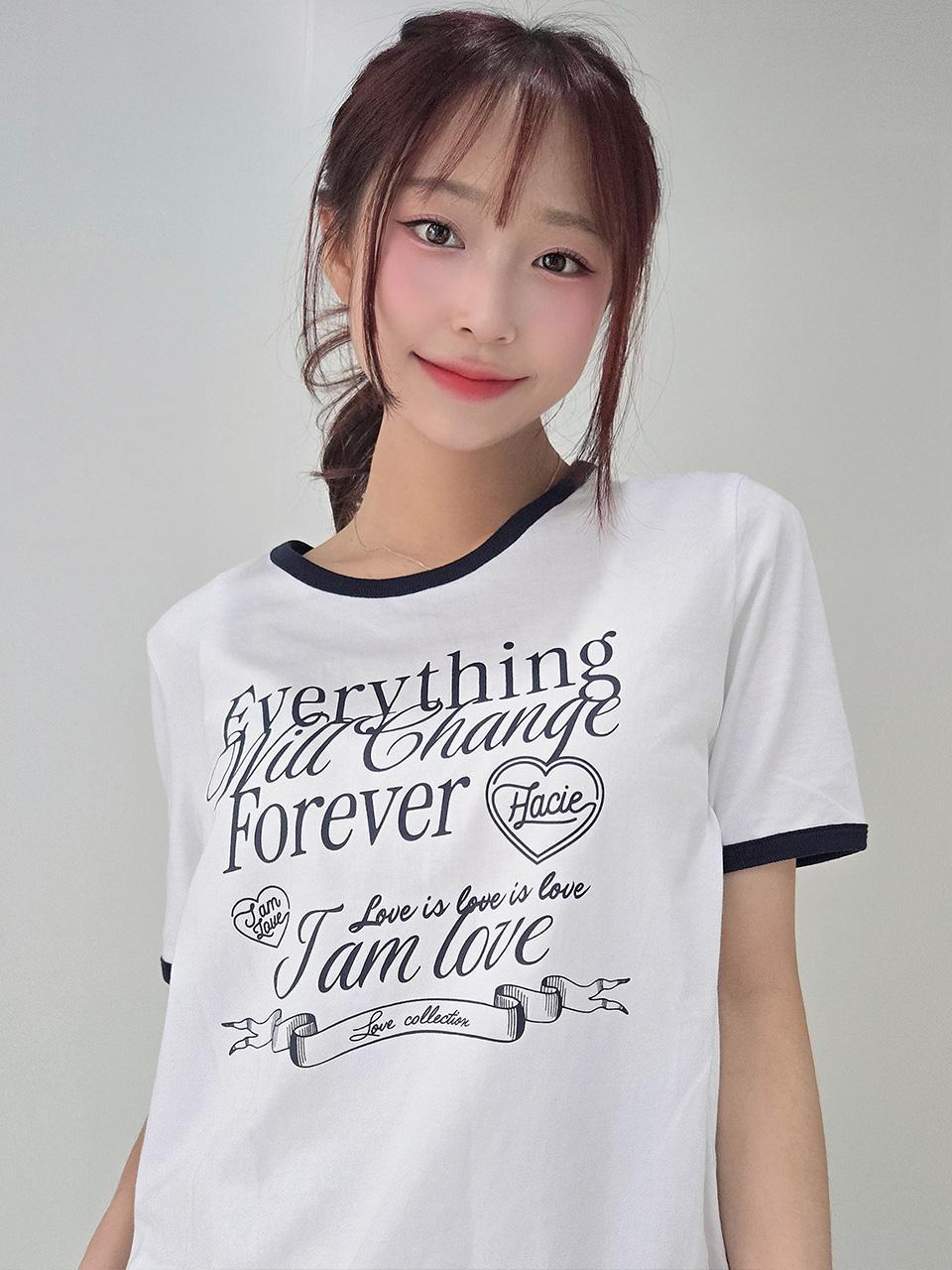 EVERYTHING RINGER T-SHIRT [WHITE]