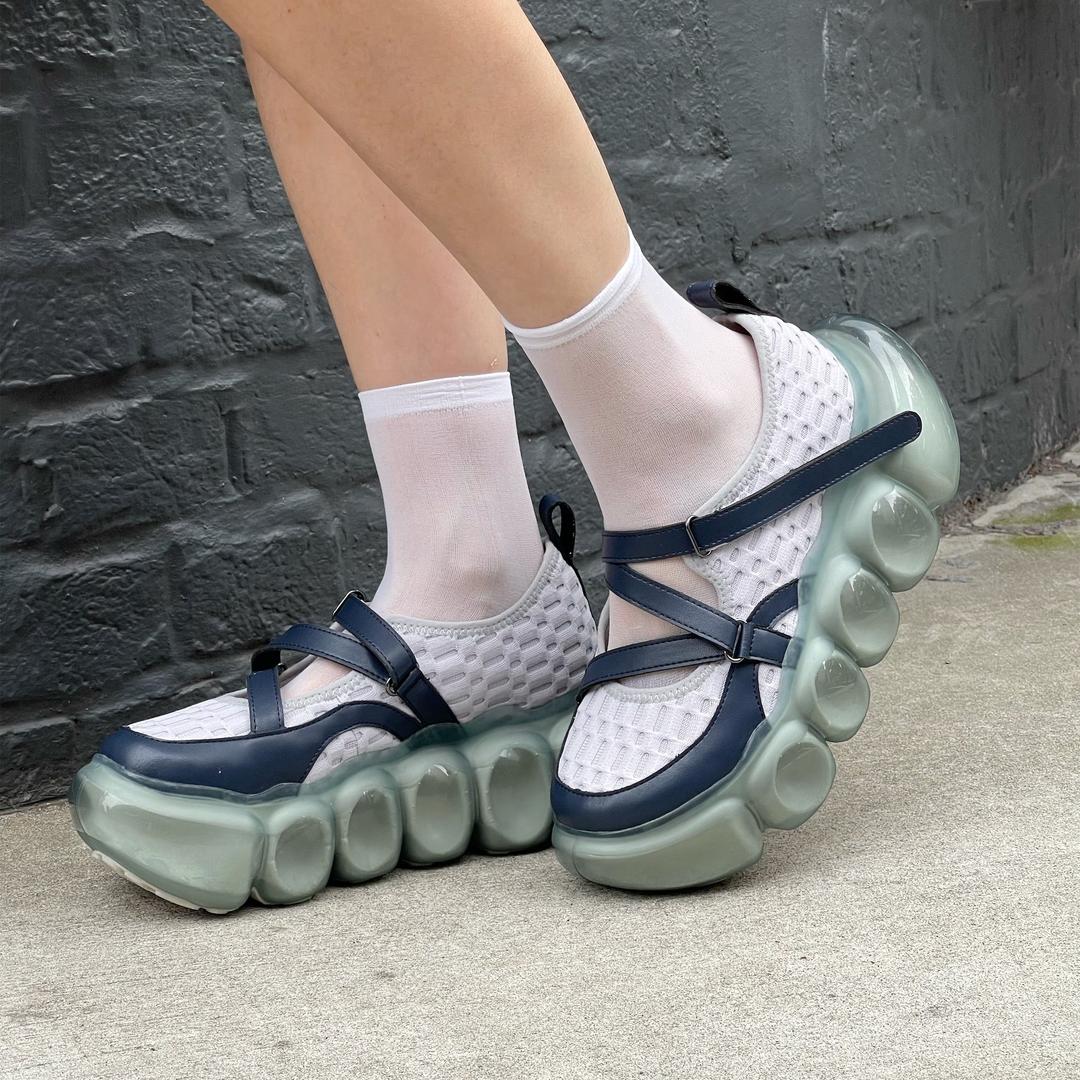 JEWELRY BUBBLE MARY JANE / GRAY / MIKIOSAKABEメリージェーン - GRAY / 40