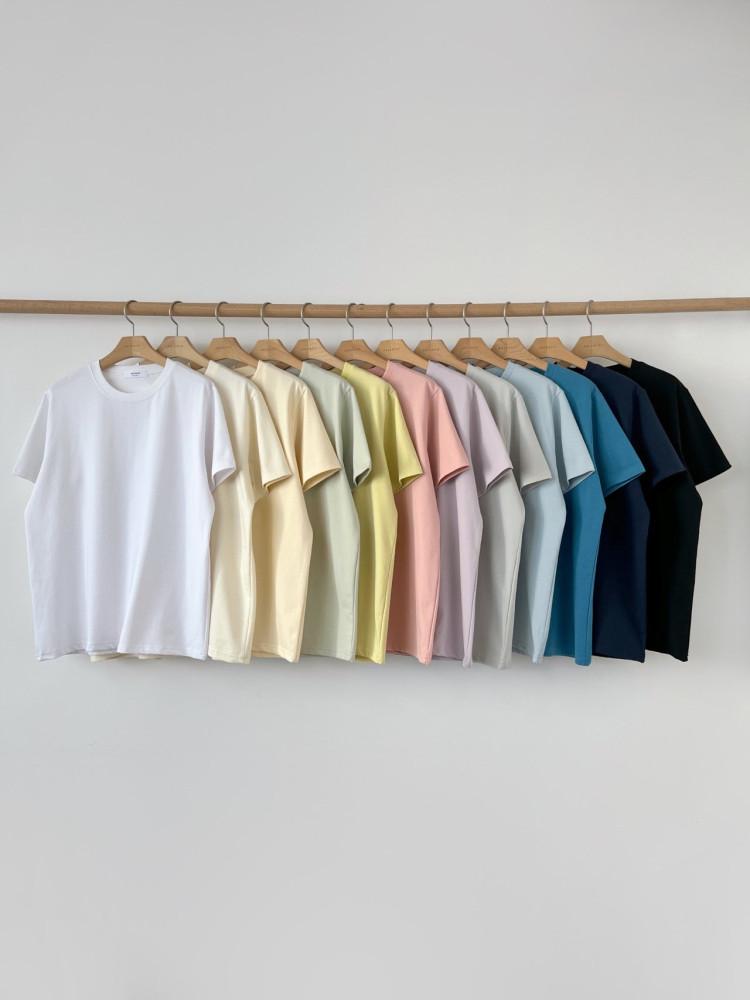 면스판 반팔 티셔츠 (able&co 에이블앤코)