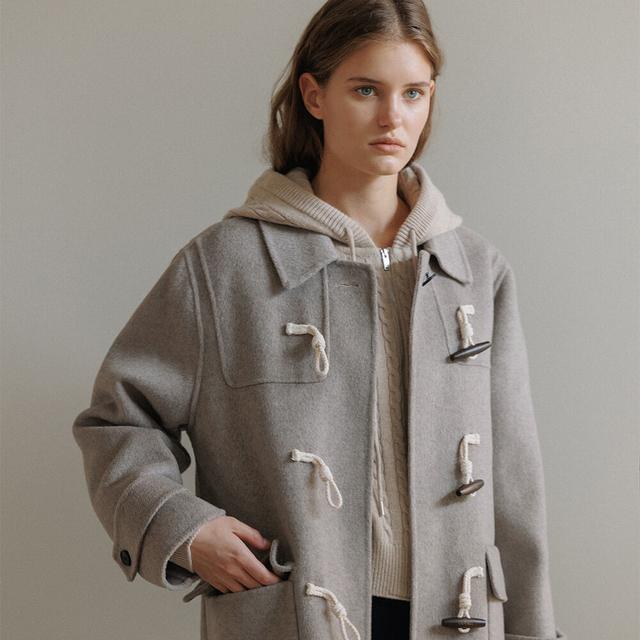 [Graige,Dark navy 11/24 순차발송] Duffle handmade wool coat
