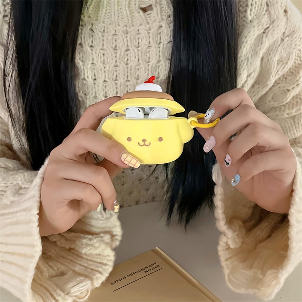 폼폼푸린 푸딩 에어팟 케이스 1세대 2세대 에어팟프로케이 귀여운 키링