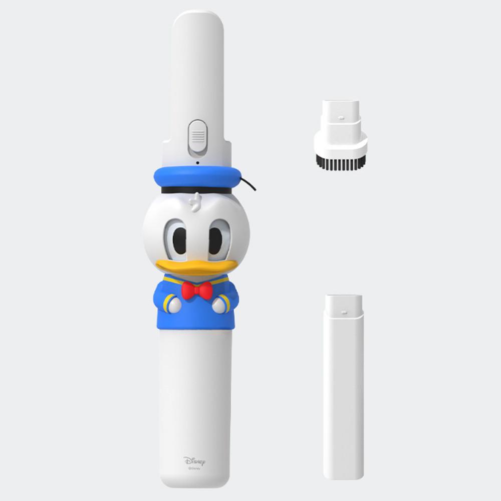 디즈니 도널드덕 차량용청소기 자동차실내청소기 초강력 미니 무선 청소기