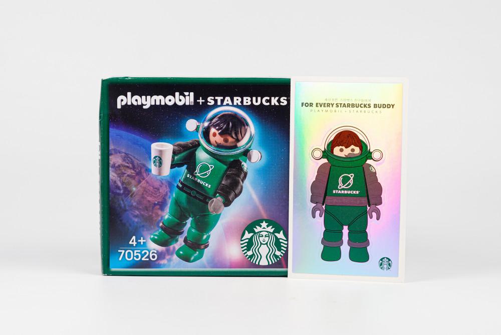 플레이모빌 스타벅스 70526 우주인 레오 피규어 미개봉 새제품