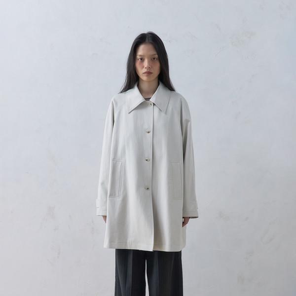 HALF TRENCH COAT_BEIGE