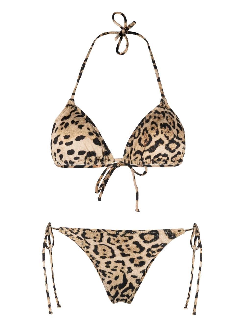 수잔 홀터 넥 비키니 세트