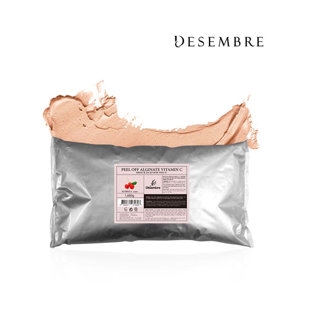 데쌍브르 필 오프 알기네이트 비타민 C 미백 영양 피부과 팩 모델링 마스크팩 1000g
