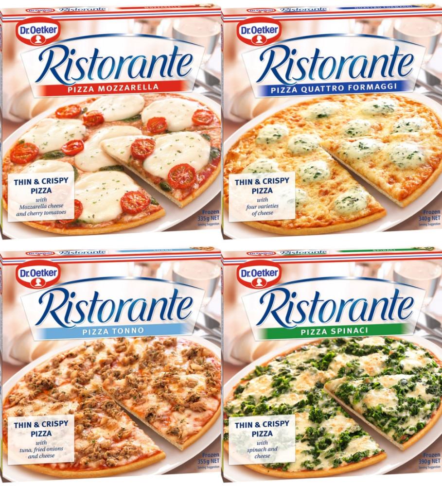 리스토란테 냉동피자 7개 대용량 모짜렐라 콰트로치즈 포르마지 시금치 코스트코