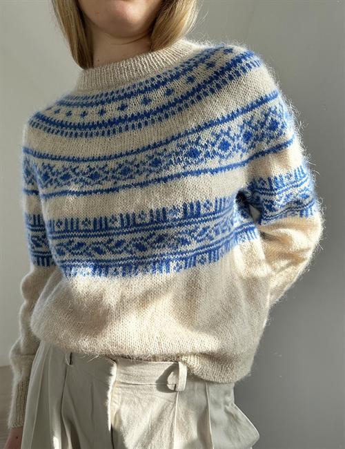 Porcelain Yoke Sweater (english)