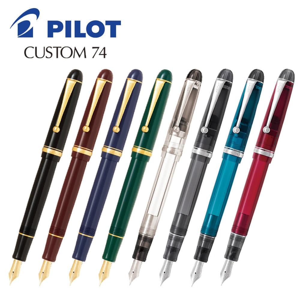 파이롯트 만년필 커스텀 74 만년필 14K 금촉 입문 선물 초보자용 일본 세필