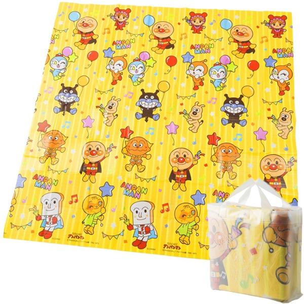 (일본) 호빵맨 4~5인용 쿠션레저시트 피크닉매트 돗자리 (풍선파티 180×180cm)