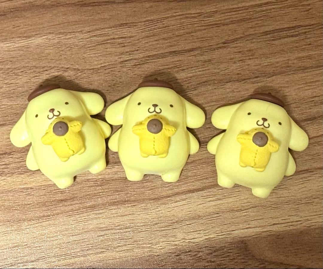 ガチャガチャ ポムポムプリン 3個セット