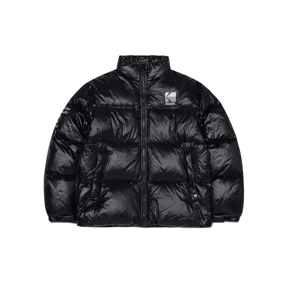 레인보우 다운 자켓 BLACK